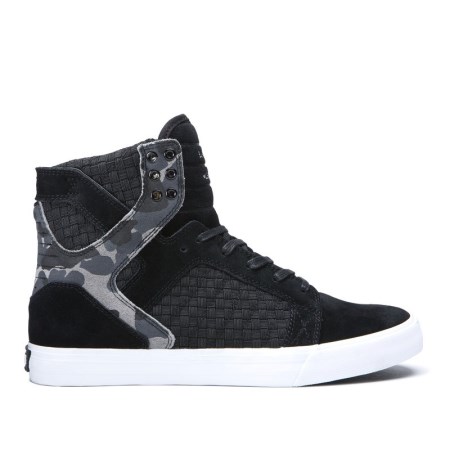 Supra Skytop Svart Høye Sneakers Herre [NO-3-R540]
